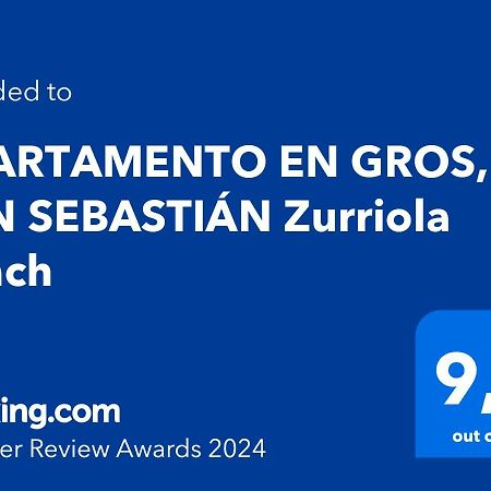 Apartamento En Gros, San Sebastian Zurriola Beach المظهر الخارجي الصورة
