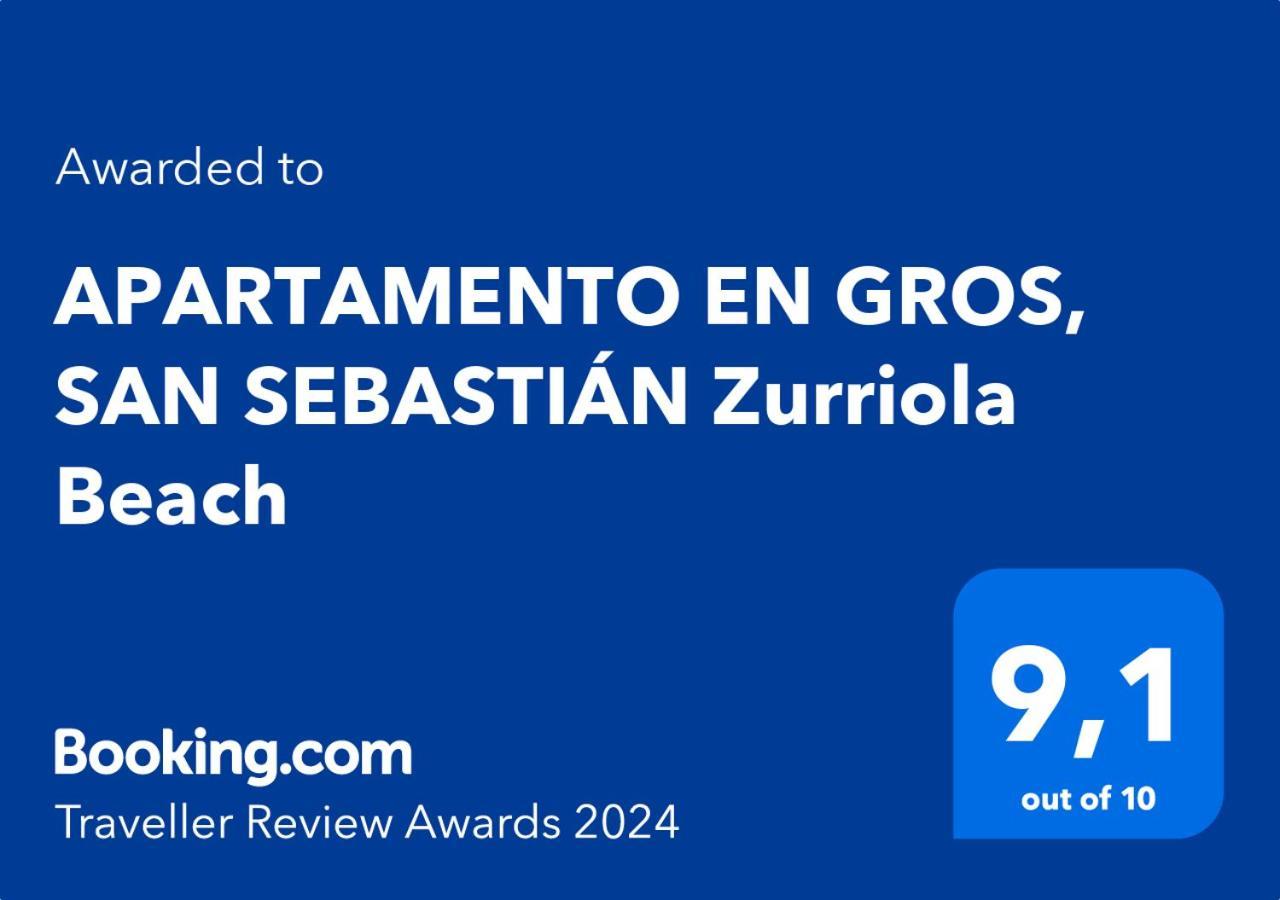 Apartamento En Gros, San Sebastian Zurriola Beach المظهر الخارجي الصورة